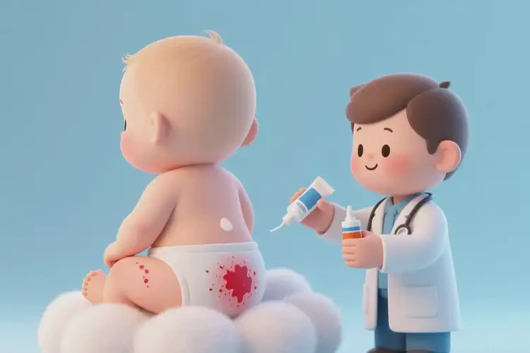 嬰兒屁股上容易起濕疹可以治好嗎(圖4)