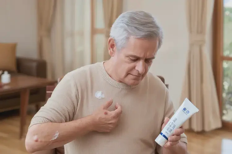 老年人身上起濕疹可不可以根治(圖2)