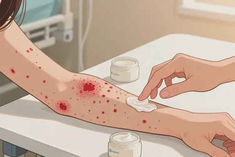 女生手臂上偶尔长湿疹可不可以根治(图3)