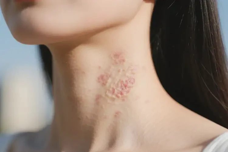 女人脖子上容易起濕疹可不可以根治(圖4)
