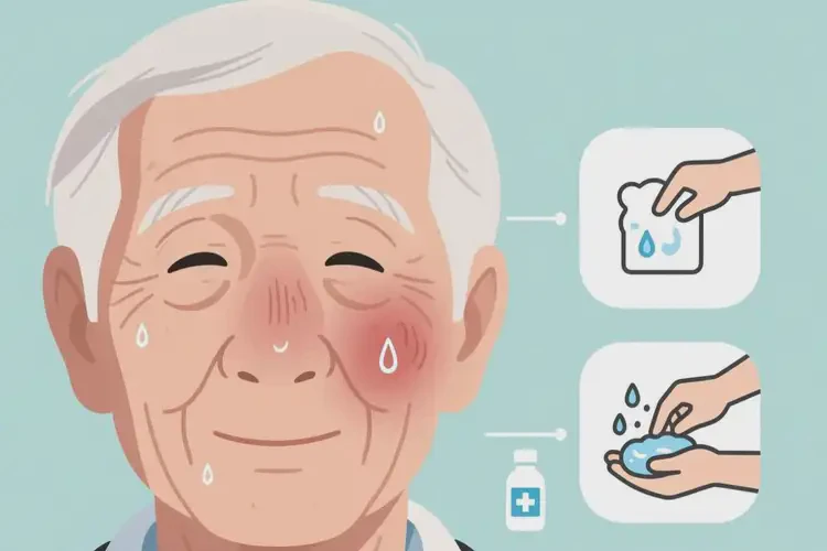老人面部容易長濕疹可不可以根治(圖2)