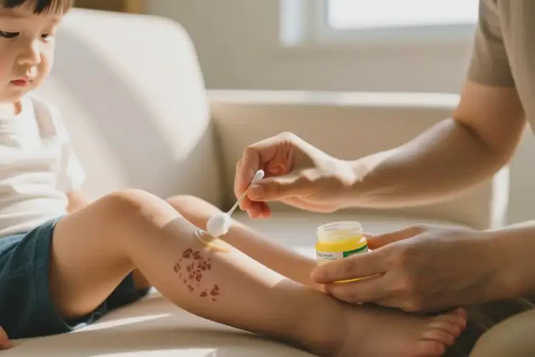 小孩小腿上長濕疹可不可以根治(圖4)