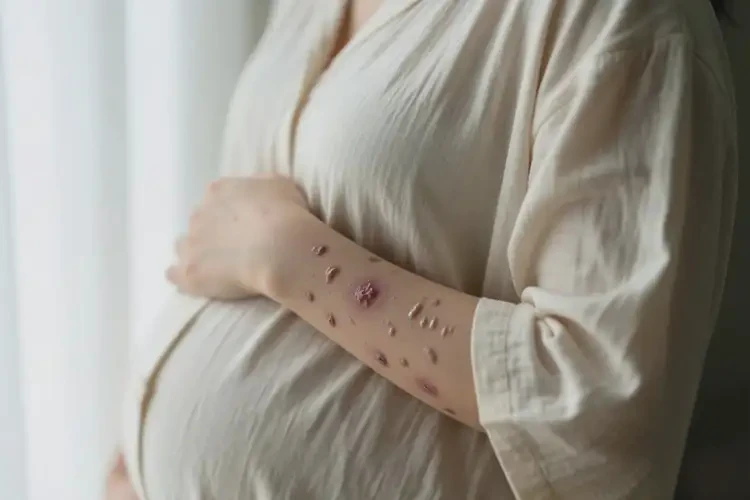 產(chǎn)婦身上出濕疹可不可以根治(圖3)