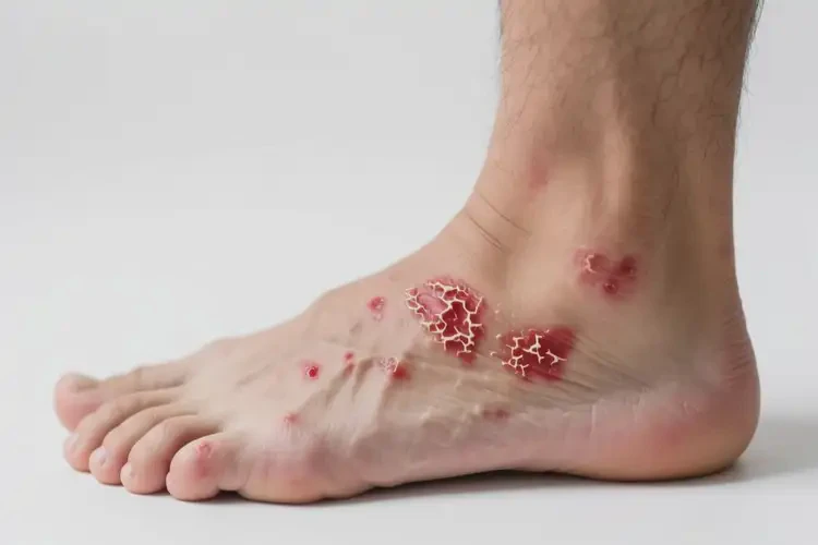 男性腳上偶爾起濕疹可不可以根治(圖4)