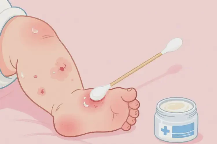 嬰幼兒小腿偶爾長濕疹可以治好嗎(圖4)