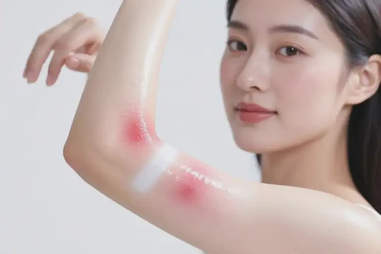 女性手臂上出濕疹可不可以根治(圖1)