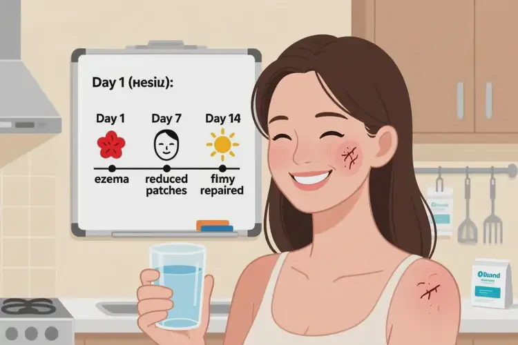 女性脸上起湿疹可不可以根治(图1)