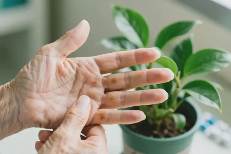 高齡老人手上經(jīng)常長濕疹可不可以徹底自愈(圖1)