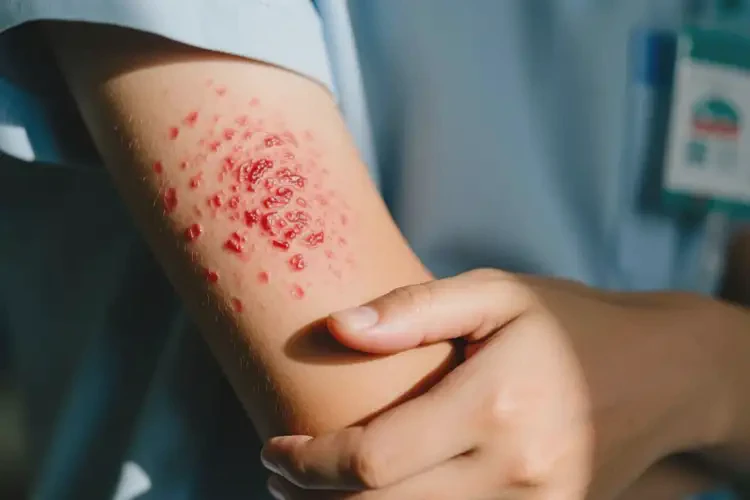 青少年手臂上長濕疹不管它會自己自愈嗎(圖4)