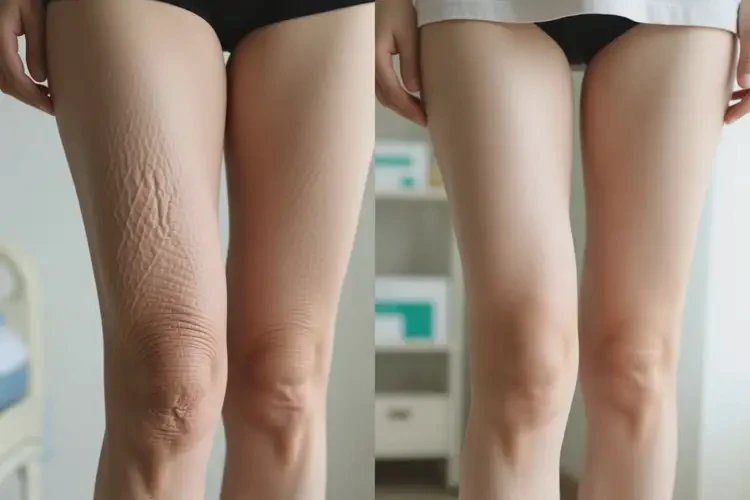 女人大腿上偶爾起濕疹可以徹底自愈嗎(圖4)