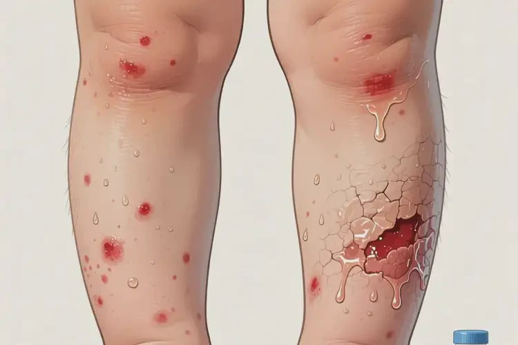 兒童小腿上有濕疹可不可以根治(圖2)