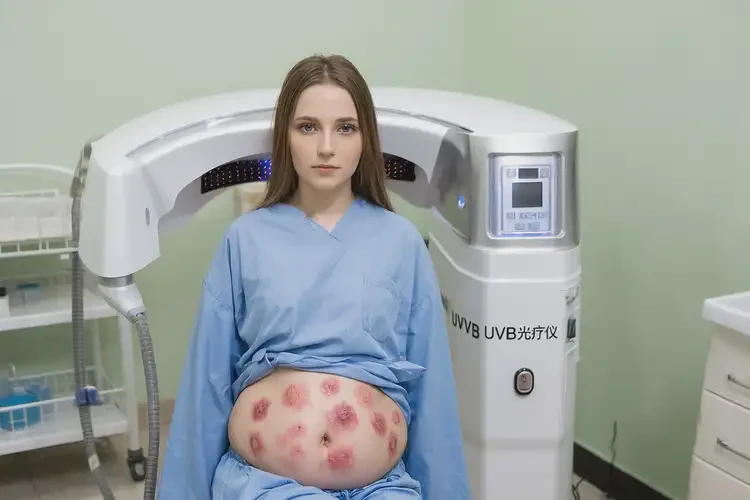 女性肚子出濕疹不管它會自己痊愈嗎(圖1)