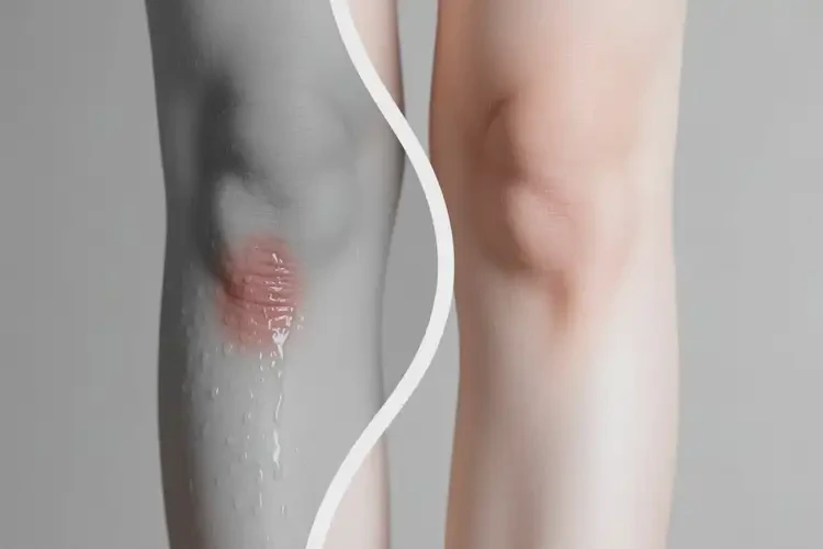 女性小腿上经常起湿疹可不可以根治(图1)