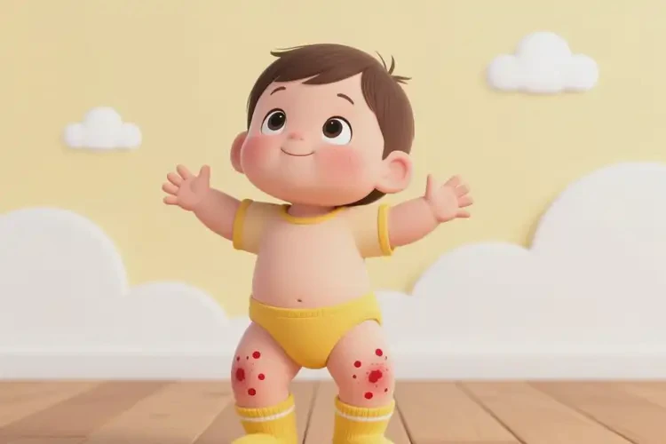 幼兒四肢有濕疹可以徹底自愈嗎(圖2)