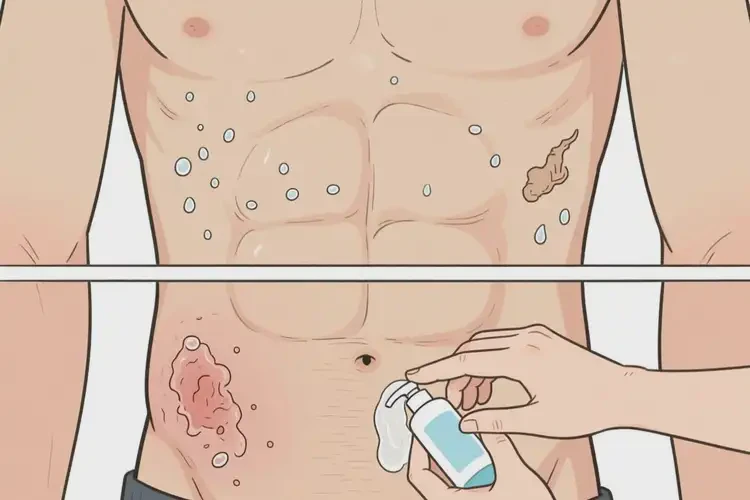 男生肚子偶爾起濕疹可不可以根治(圖2)
