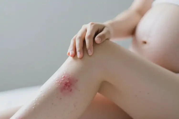 產(chǎn)婦小腿有濕疹可不可以根治(圖1)