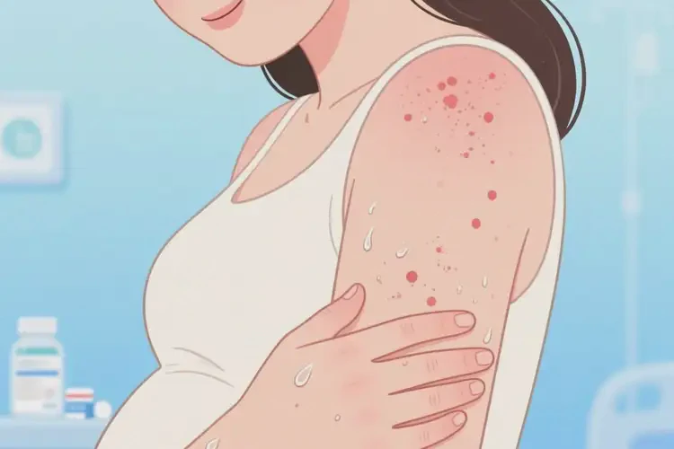 孕婦手臂上經(jīng)常長(zhǎng)濕疹可不可以根治(圖4)