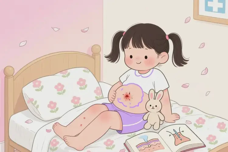 少兒肚子容易起濕疹可不可以根治(圖3)