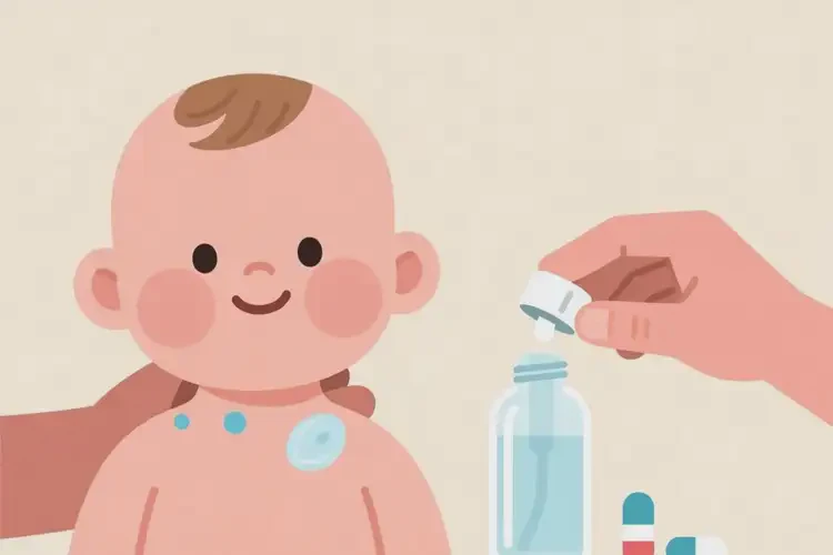 婴儿脖子起湿疹可不可以根治(图2)