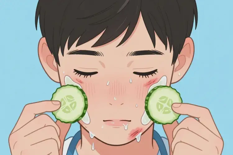 青少年臉上長濕疹可不可以根治(圖2)