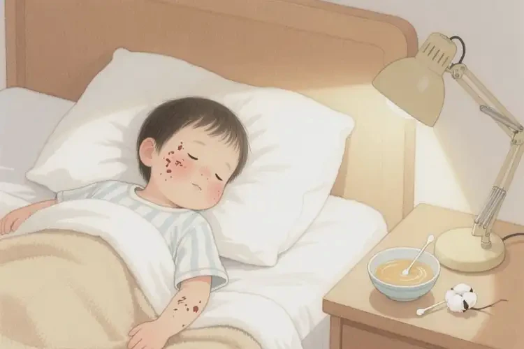 小孩臉上容易長濕疹可不可以根治(圖1)