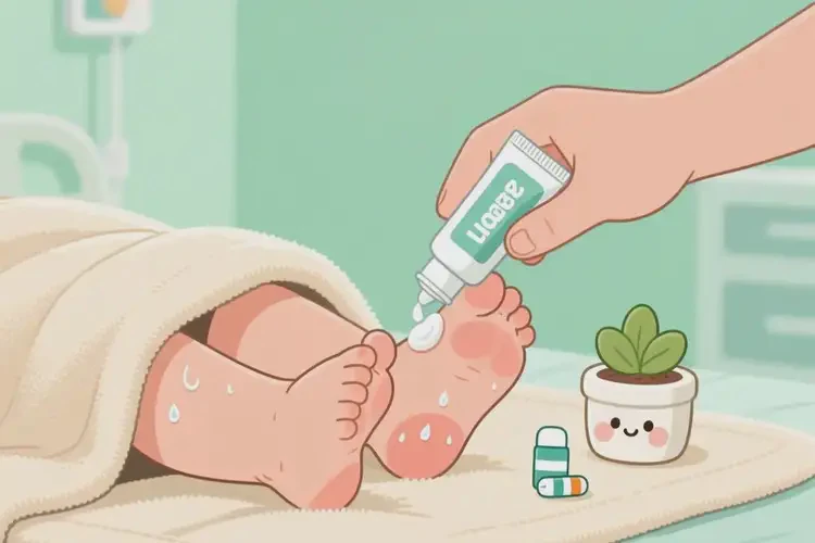 少兒腳上經(jīng)常長濕疹能靠自己自愈嗎(圖1)