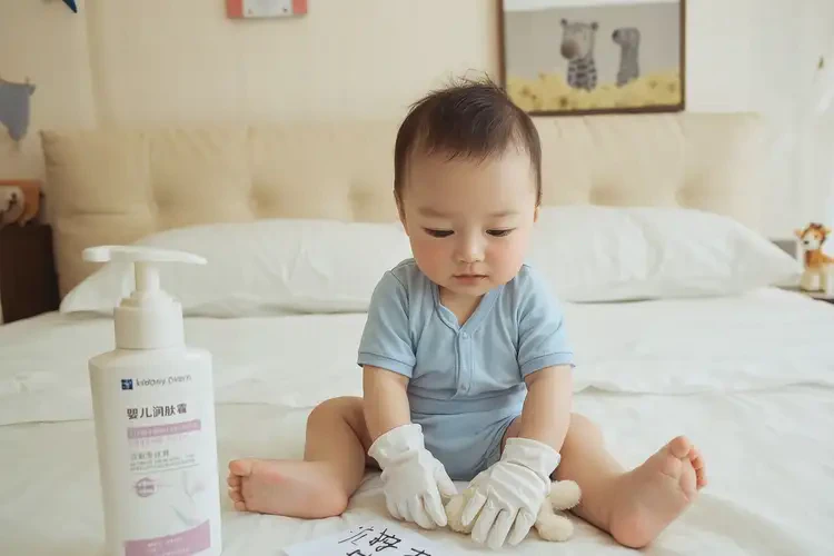 嬰兒大腿有濕疹能徹底自愈嗎(圖3)