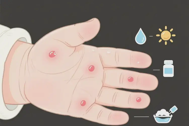 嬰兒手上容易起濕疹可以治好嗎(圖3)