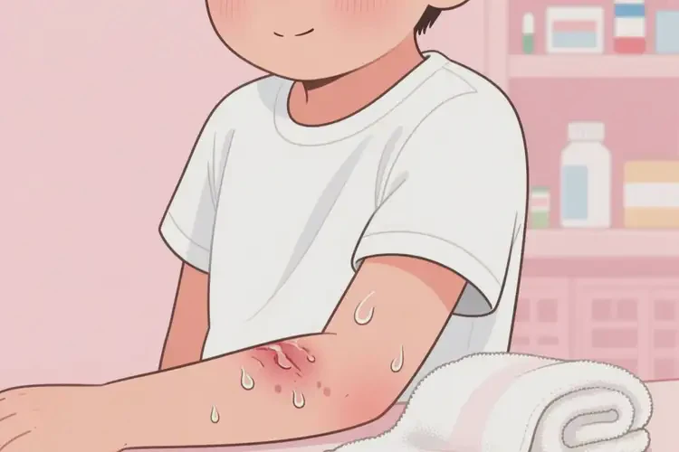 小學(xué)生手臂上出現(xiàn)濕疹可不可以根治(圖3)