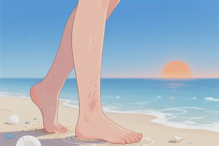 女人大腿上起濕疹不管它會(huì)自己自愈嗎(圖2)