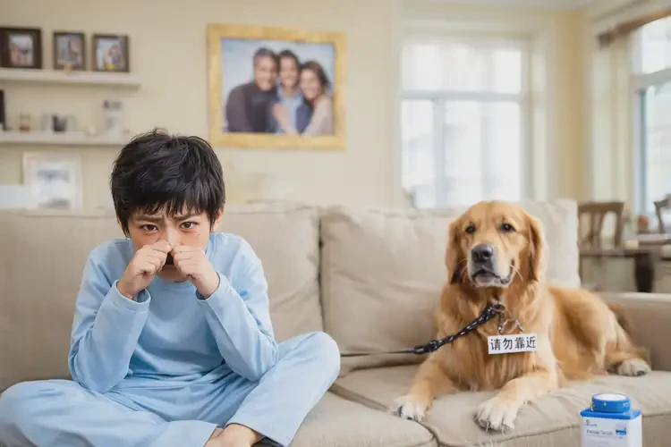 小孩臉上容易起濕疹不管它會自己好嗎(圖1)