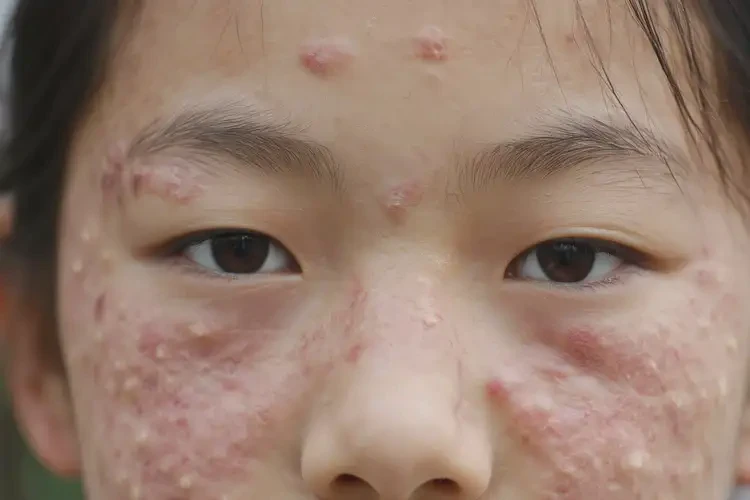 中學生面部偶爾起濕疹可以徹底自愈嗎(圖4)