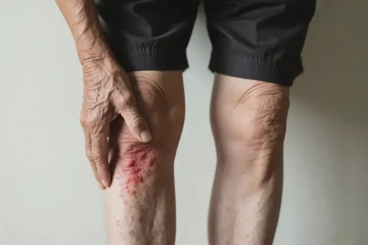 老人大腿偶爾長(zhǎng)濕疹可不可以根治(圖4)