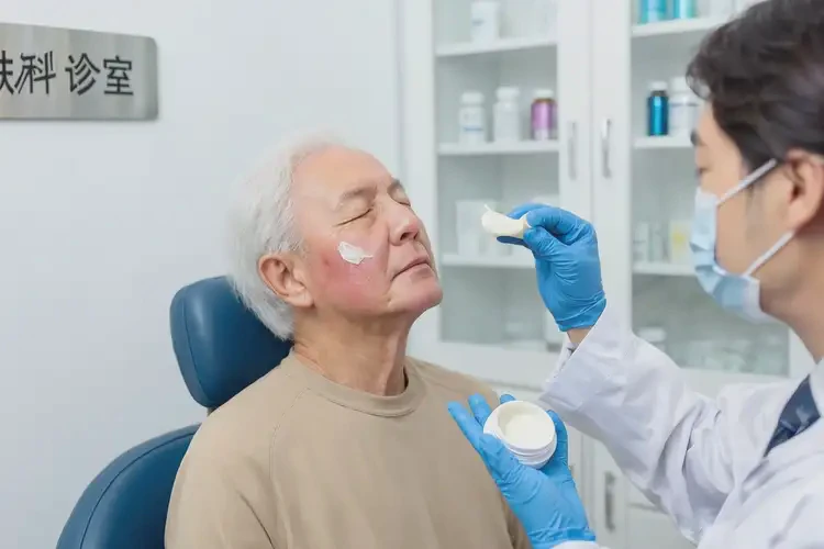 老人面部容易起濕疹可不可以根治(圖3)