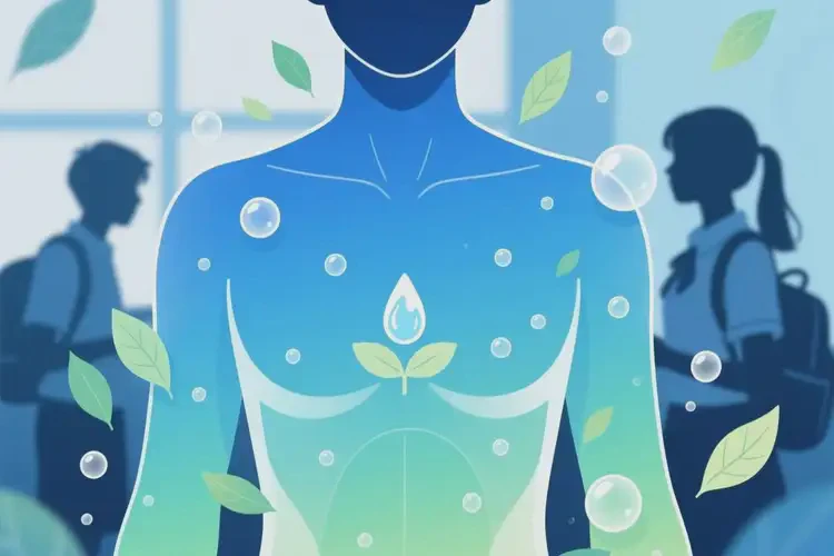 大學(xué)生肚子上容易起濕疹可不可以根治(圖1)