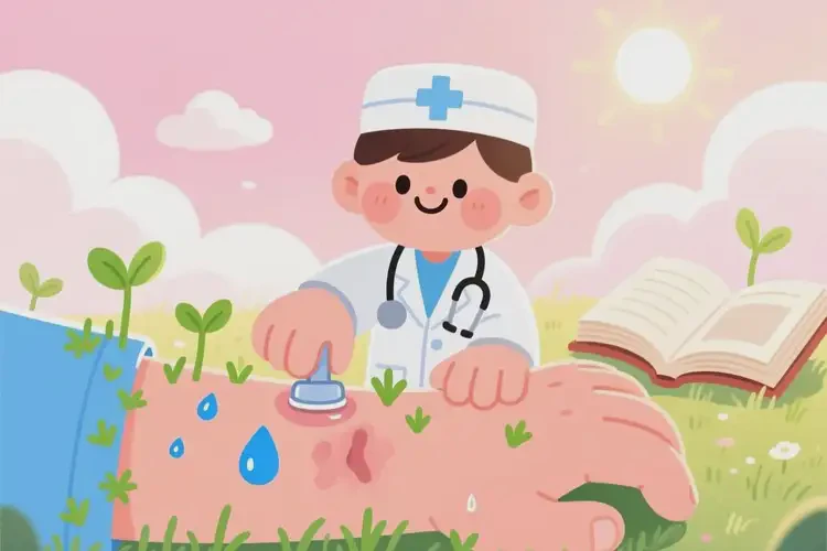 兒童手臂容易長(zhǎng)濕疹可不可以根治(圖2)