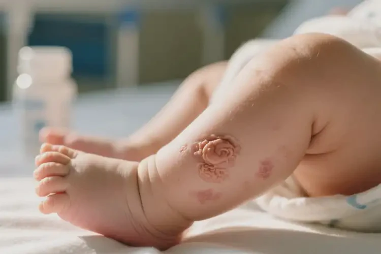 新生兒小腿容易起濕疹可不可以根治(圖2)