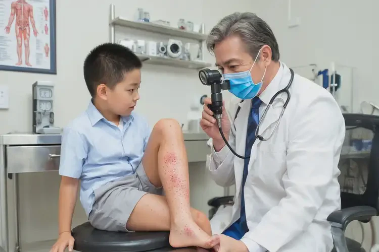 小学生小腿偶尔起湿疹可不可以根治(图3)