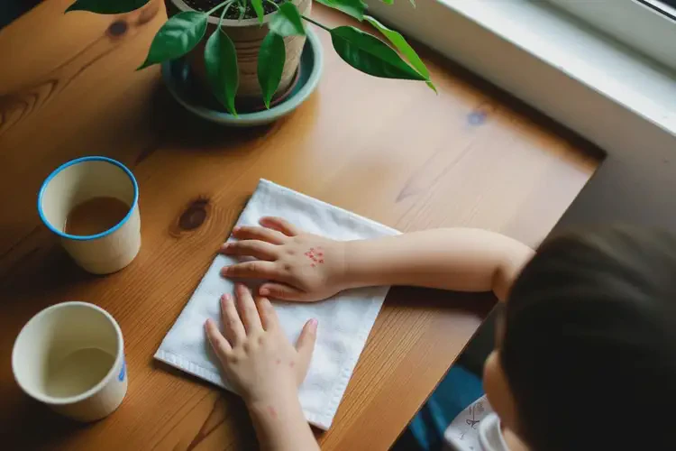 孩子手上容易起濕疹可不可以根治(圖3)