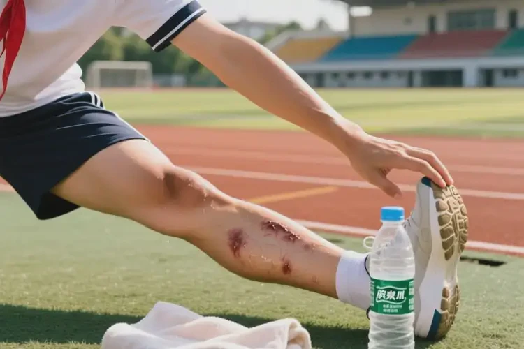 中学生小腿上长湿疹可不可以根治(图1)