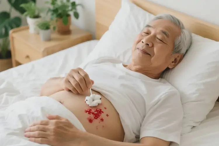 高龄老人肚子经常起湿疹可不可以根治(图3)