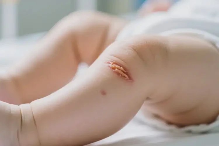 婴儿大腿容易长湿疹可不可以根治(图1)