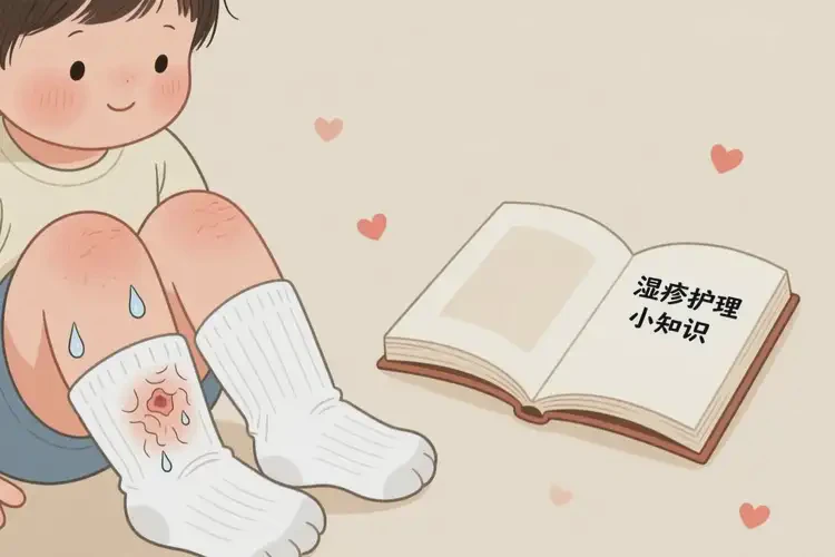 小孩腳上經(jīng)常起濕疹可不可以根治(圖3)