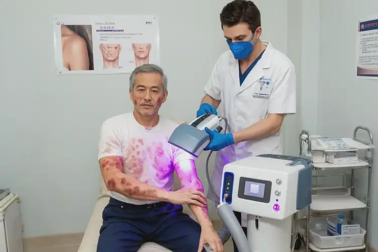 男人身上起濕疹能不能根治(圖1)