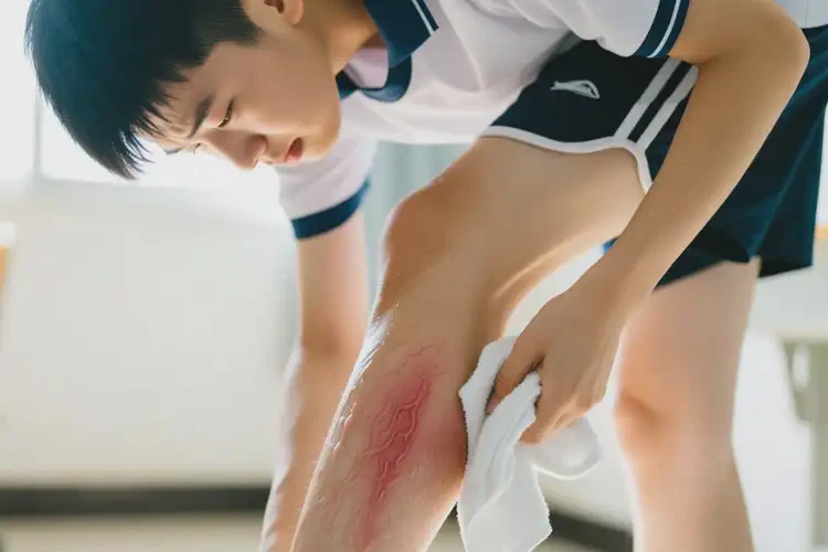 中學(xué)生大腿上經(jīng)常長(zhǎng)濕疹可不可以根治(圖2)