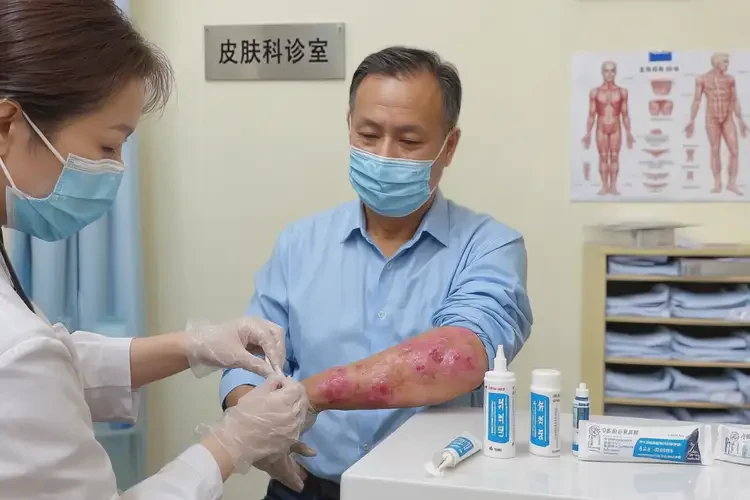 男性手臂經(jīng)常長濕疹可不可以根治(圖3)