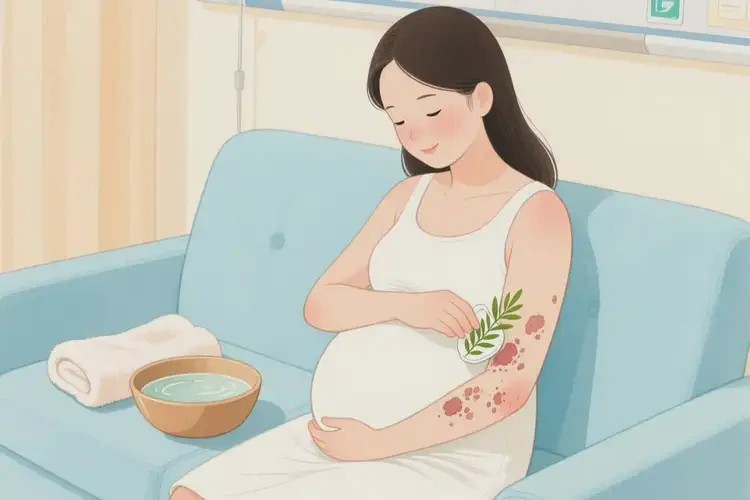孕婦身上出現(xiàn)濕疹可不可以根治(圖4)