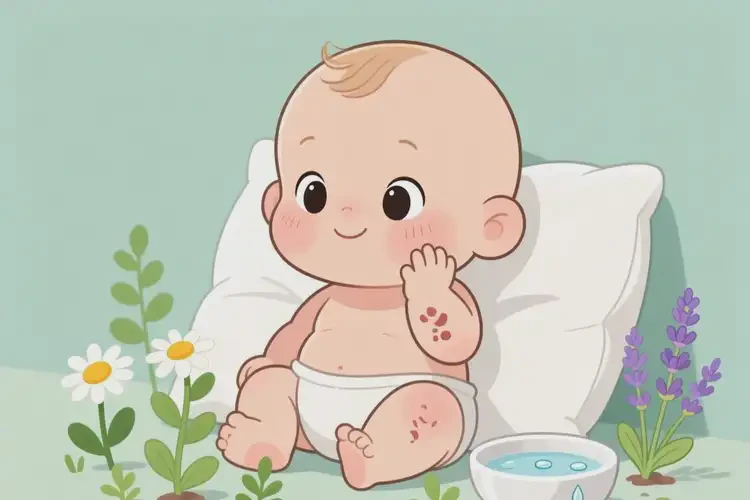 少兒面部偶爾長濕疹可不可以根治(圖2)