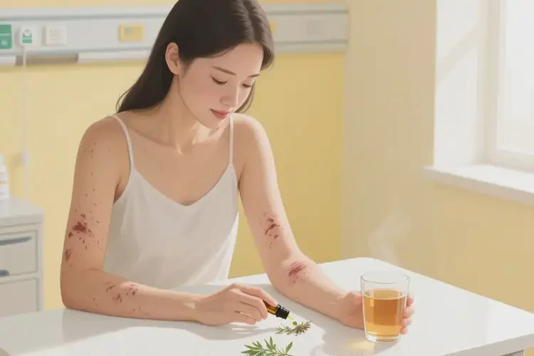 女人四肢起濕疹能不能根治(圖2)