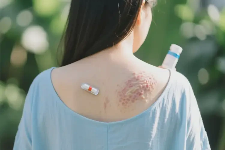 女人身上容易起濕疹可不可以根治(圖1)